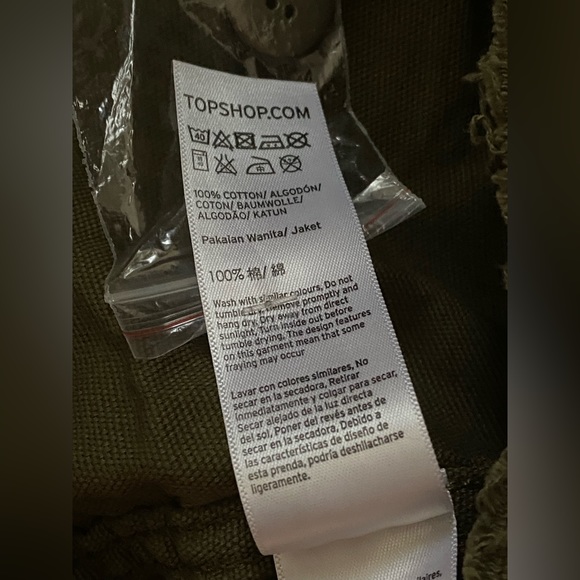 TOPSHOP Jacket Size 4-6 - Picture 3 of 4